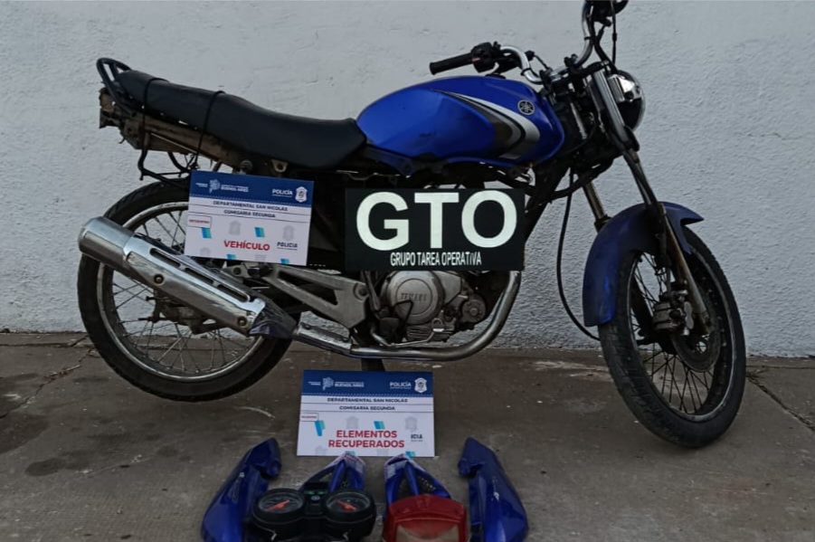 Lee más sobre el artículo Detuvieron a un menor de 13 años que había robado una moto