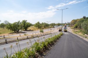 Lee más sobre el artículo Pavimentaron la bajada a la Laguna Descubrí San Nicolás