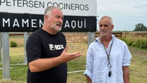 Lee más sobre el artículo A días de presentar “Ruta Brangus”, Christian Petersen visitó Ramallo y recorrió el lugar con el Intendente Poletti
