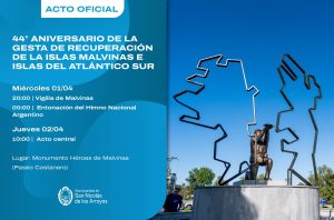 Lee más sobre el artículo San Nicolás también tiene su acto oficial por el 44° aniversario de la Gesta de Malvinas