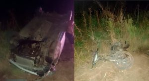 Lee más sobre el artículo Murió una mujer nicoleña tras choque entre auto y moto en Ramallo