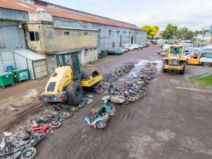 Lee más sobre el artículo La Municipalidad compactó más de 100 motos secuestradas en San Nicolás