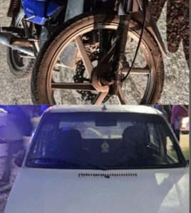 Lee más sobre el artículo Motociclista sufrió lesiones graves y el conductor del auto dio positivo en alcoholemia