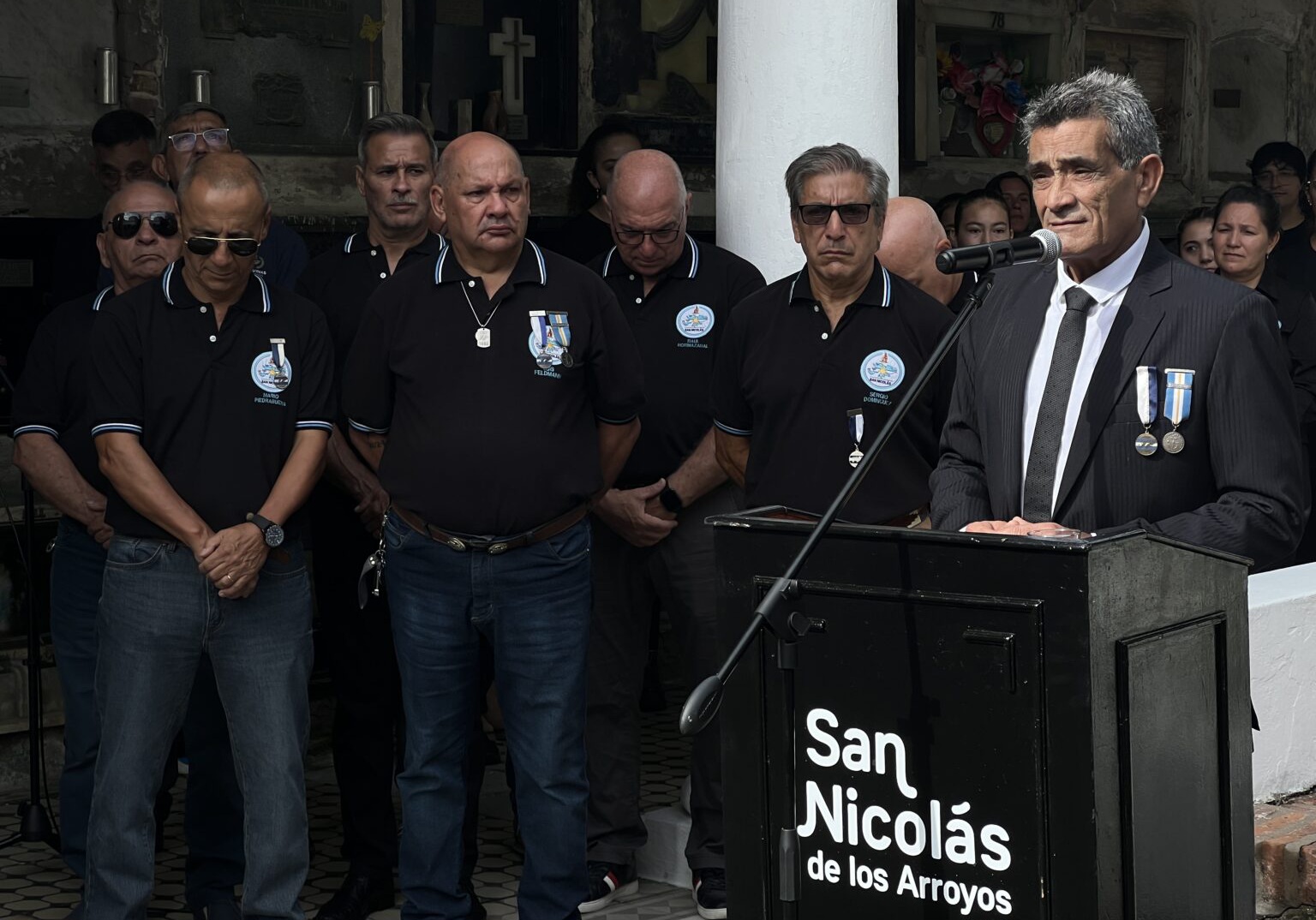 Lee más sobre el artículo Sentido homenaje nicoleño por el 44° Aniversario de la Guerra de Malvinas