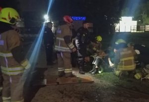 Lee más sobre el artículo Volcó un auto y tres jóvenes nicoleños resultaron heridos