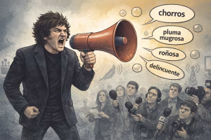 Lee más sobre el artículo Tuits con insultos: la competencia en la que Milei es campeón de campeones
