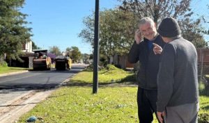 Lee más sobre el artículo Ramallo: comenzó la pavimentación de calles en barrio La Ribera