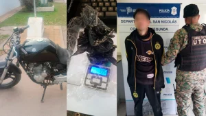 Lee más sobre el artículo Detienen a un hombre que circulaba en moto robada y transportaba cocaína